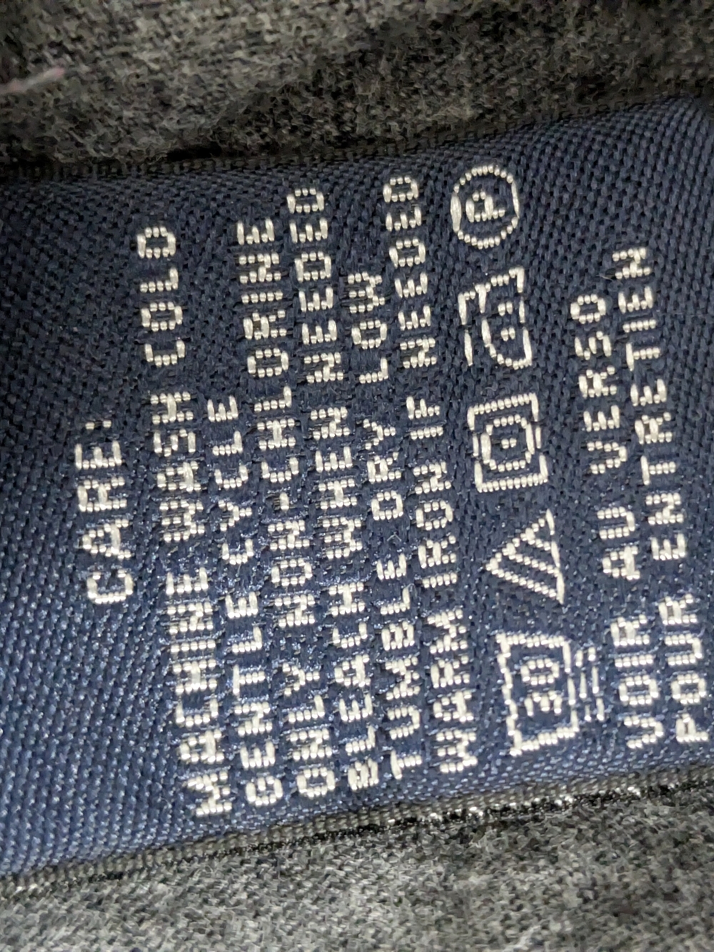 Ralph Lauren Dark Gray Crewneck Tee with Pink Logo - Picture 6 of 7
